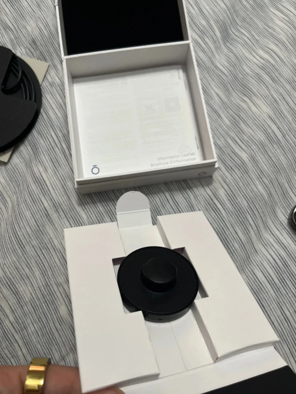 Brand new in box Oura Gen3 heritage black size US11 set